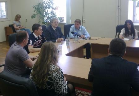 Студенты МГУ встретились с руководителем Федерального агентства по делам молодежи