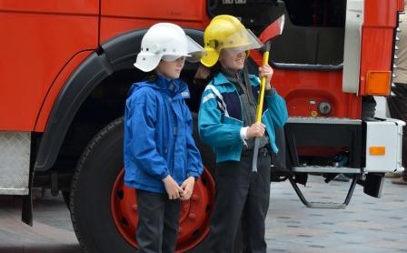 В Ялте отметили 365-ю годовщину со дня образования пожарной охраны России
