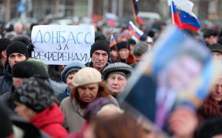 В Донецкой и Луганской области проходит референдум