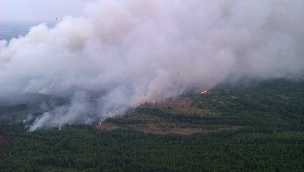 Пожары в зоне ЧАЭС не повлияли на радиационный фон в РФ