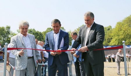 В столице Крыма открыли мобильный велотрек (ФОТО)