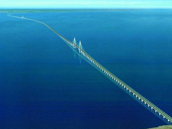Дмитрию Медведеву представили проект строительства Керченского моста (ИНФОГРАФИКА) (ВИДЕО)