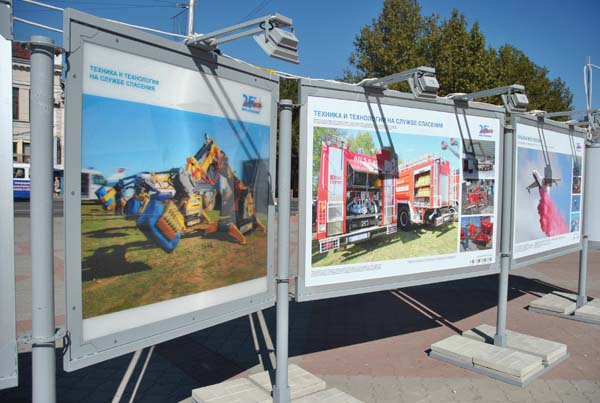 В центре крымской столицы появилась интерактивная фотовыставка 