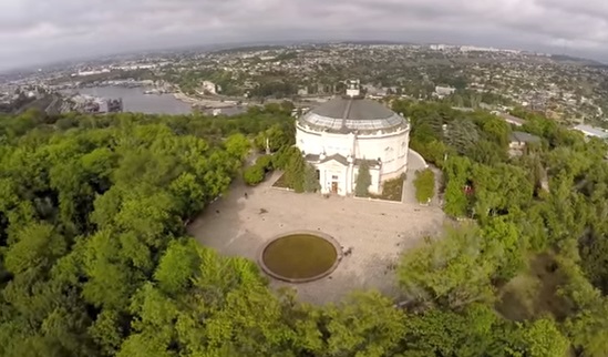 Севастопольскую Панораму сняли с высоты птичьего полёта (ВИДЕО)