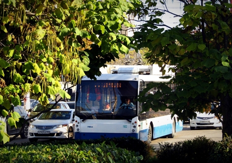 Москва подарила Севастополю новые троллейбусы (ФОТО)